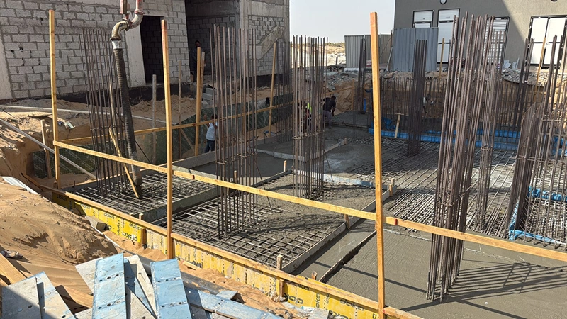 G+3+R residential building construction at Plot 0770, Aalia, Ajman – Sarmed Contracting