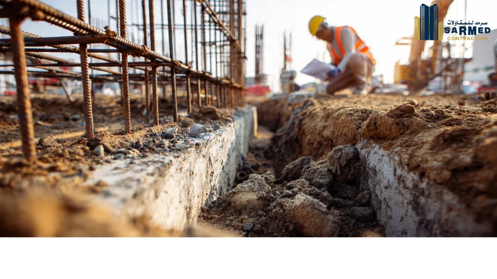 Villa foundation reinforcement and soil test factors impacting construction cost in Ajman