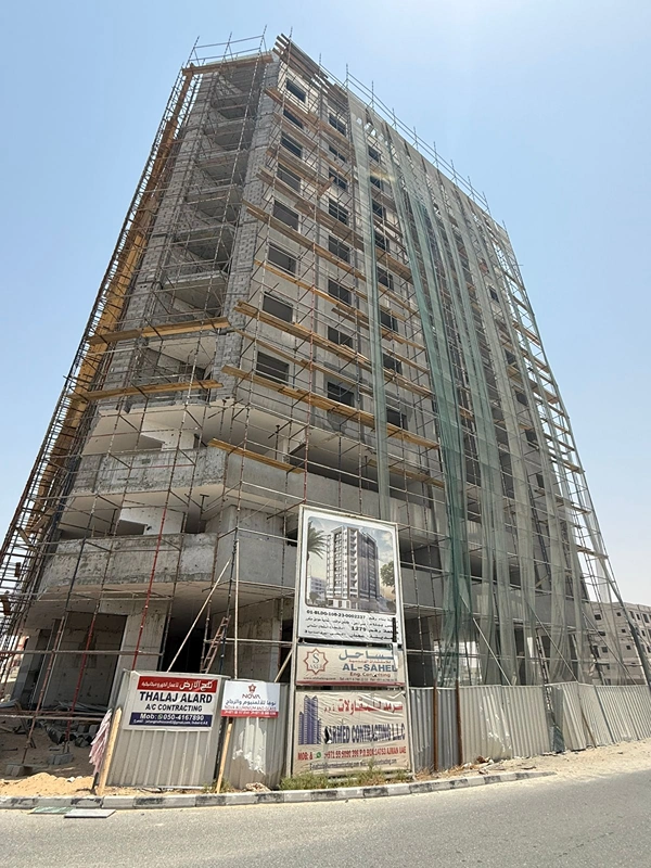 G+2P+8T Residential & Commercial Building – Plot 1279, Jurf Industrial-3, Northern Sector, Ajman